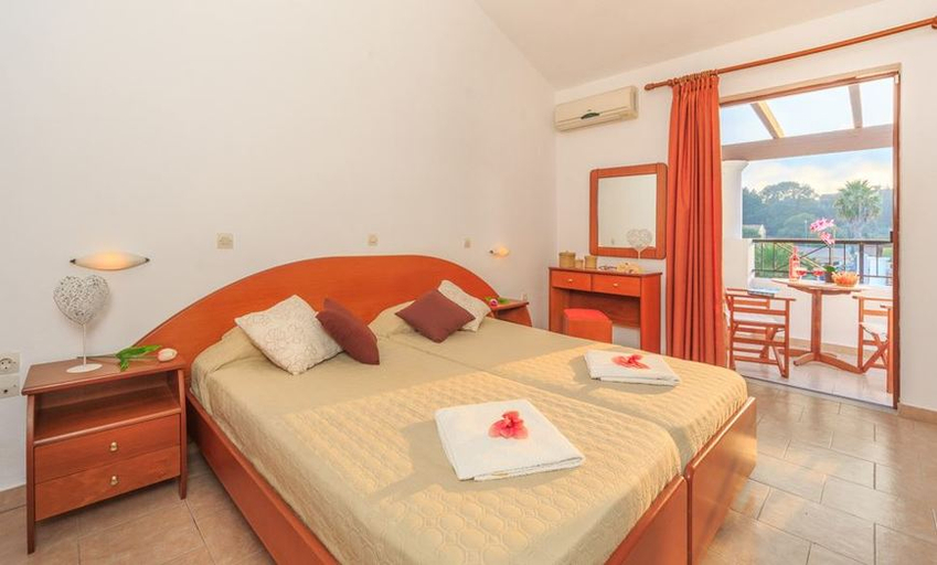 Bedroom 3, ゴウデリス・アパートments, Ionian Islands