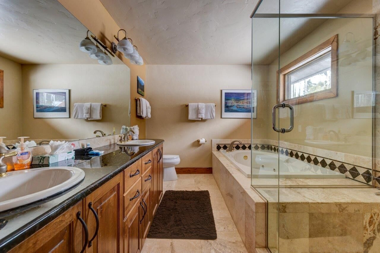 Bathroom 4, 400 Whispering Pines Circle Private Home with Hot Tub, Summit