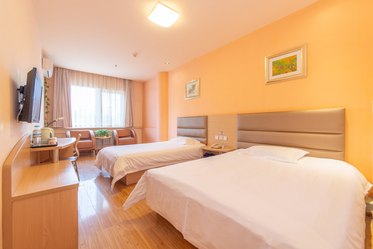 Bedroom 2, Grace Inn Hotel (Jinan Shanghe Bus Station Future Plaza), Jinan