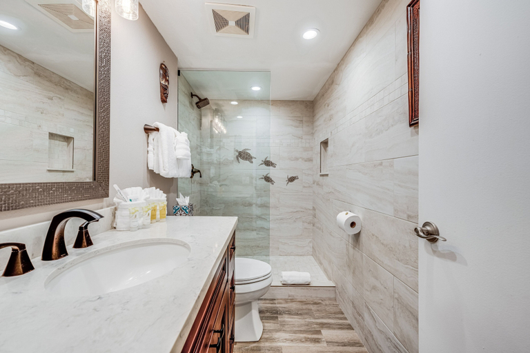 Bathroom 4, Kihei Surfside, #107 1 Bedroom Condo by RedAwning, Maui