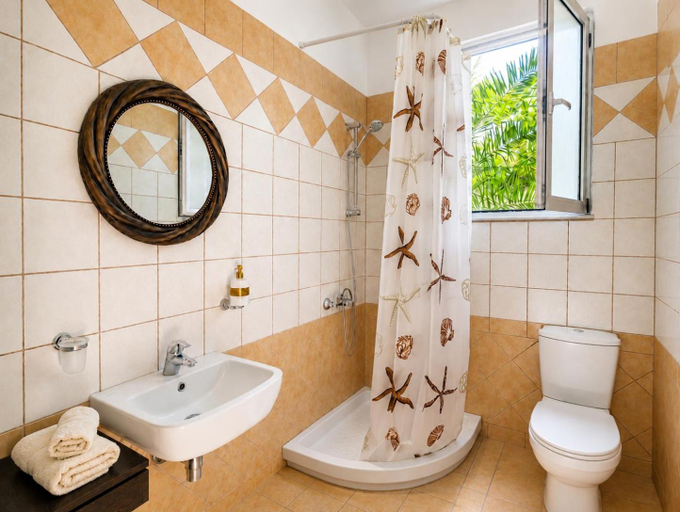 Bathroom, Villa Zose' luz, Peloponnese