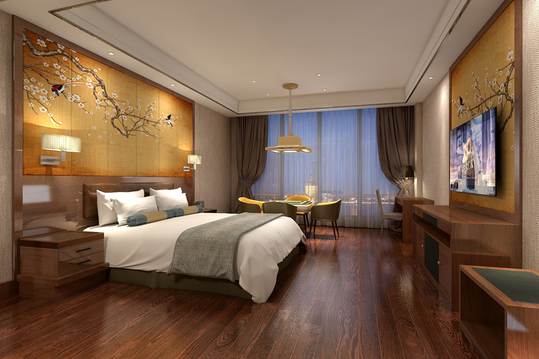 Bedroom, Baqu Impression Hotel, Dazhou