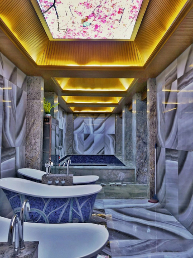 Bathroom, Yunlu Hot Spring Hotel Changchun, Changchun