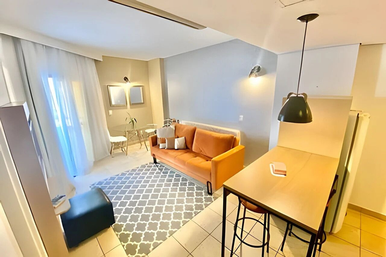 Living area 2, SHB Apartamento Com Vista ao Mar, Santos