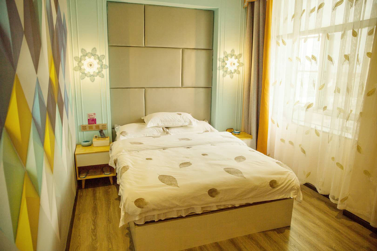 Bedroom, Qirui Boutique Hotel(Qujing Jinniutang Branch), Qujing