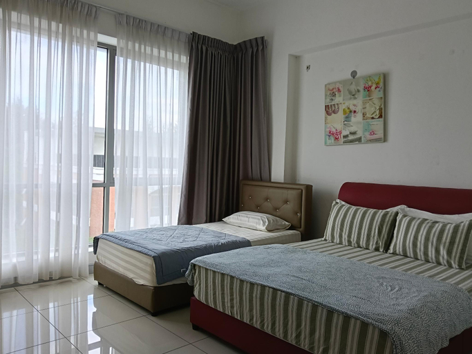 Bedroom 2, BS Homestay4 - 2R2B Apartment with Balcony, Miri