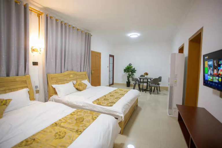 Bedroom 2, Nanyuechangshahuichengdajiudian, Hengyang