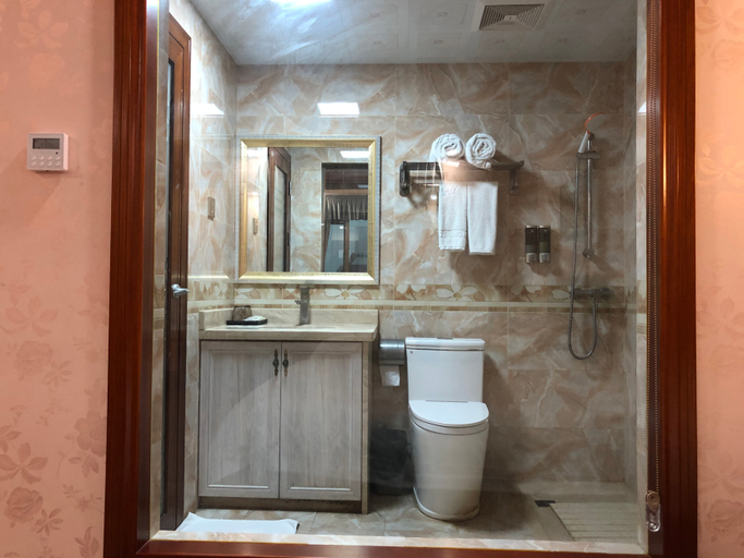 Bathroom, Gangzhong Serviced Apartment, Zhongshan