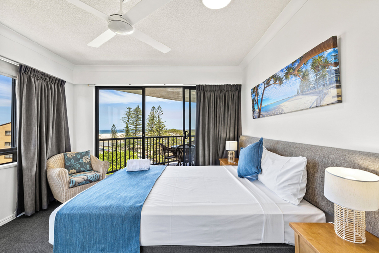 Bedroom 4, Belaire Place Motel Apartments, Caloundra - Caloundra S.
