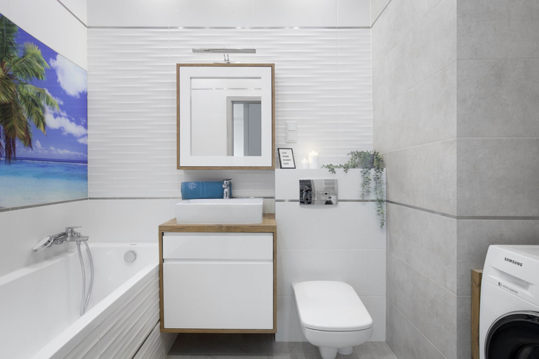 Bathroom, Elite Apartments Sunny, Gdańsk City