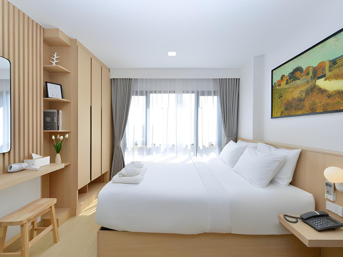 Bedroom, V32 Hotel, Chatuchak