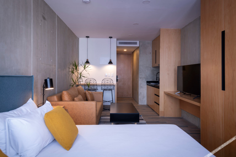 Bedroom 2, Be Mate Condesa Hipodromo, Mexico City