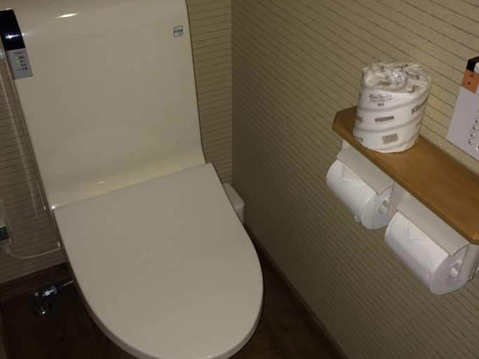 Bathroom 3, Sawaemon Ryokan, Chino