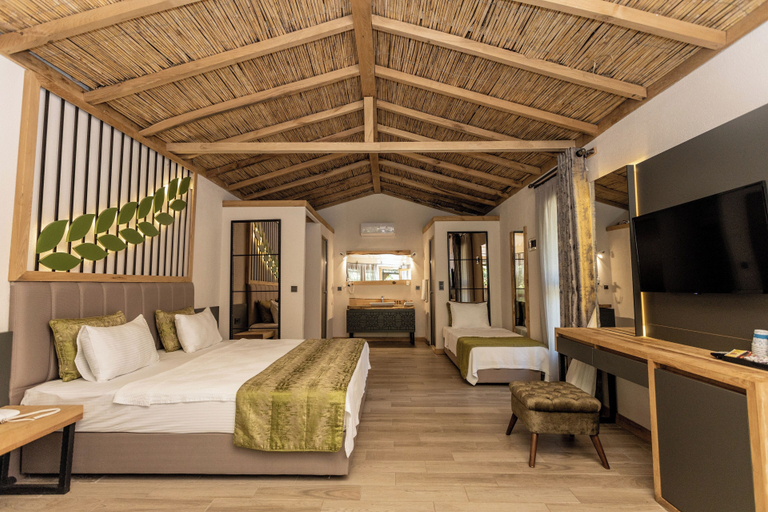 Bedroom 3, Gizli Cennet Villages Hotel, Fethiye