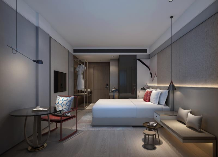 Bedroom 2, RANZ Hotel (Changsha Wuyi SquareGuihua Park Subway Station Branch), Changsha
