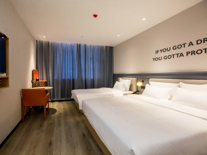 Bedroom 2, The best hotel in Xiongxian City, Baoding