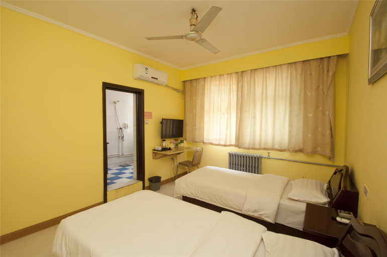 Bedroom 2, Shell Hotel Zaozhuang Xinchang Road Bada Market, Zaozhuang