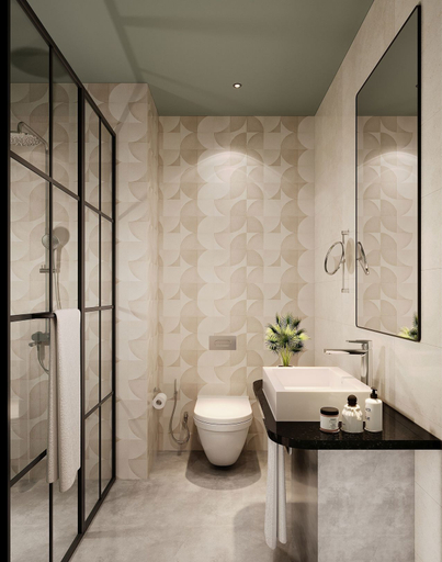 Bathroom, Ginger Ekta Nagar, Statue of Unity, Narmada