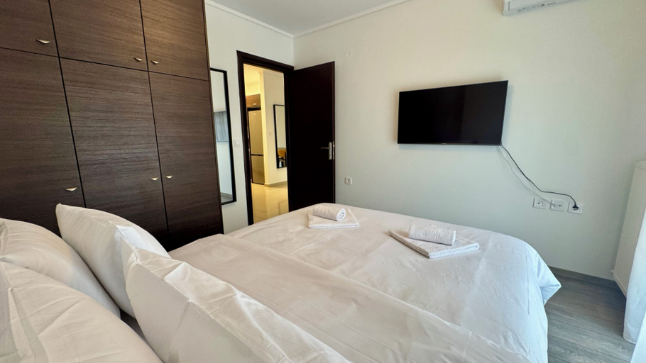 Bedroom 3, Icon Apartments, Central Macedonia