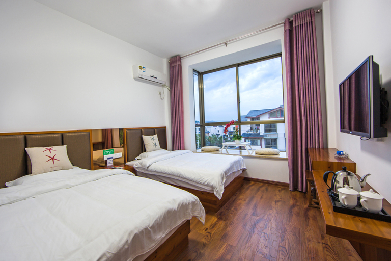 Bedroom 2, Wuyishan Kelai Like Home Tea House Space, Nanping