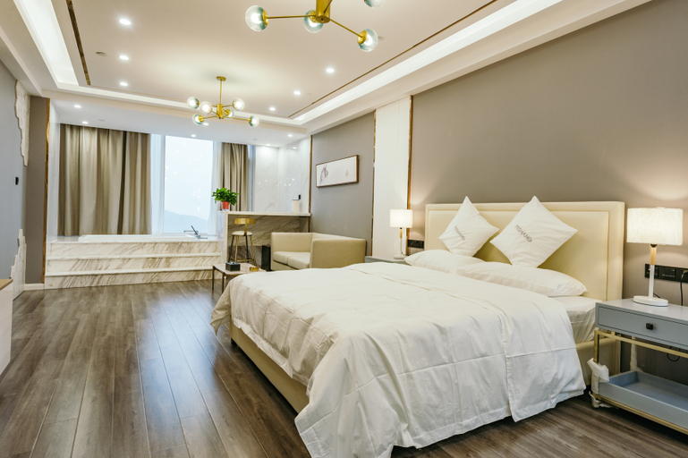 Bedroom 2, Mishang Apartment Hotel, Ma'anshan