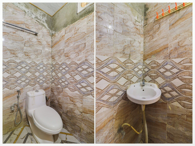 Bathroom, Krishna Mountain Cottage, Nainital