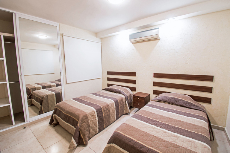 Bedroom 2, Topacio7 Residencial by Vecino Stays, Boca del Río