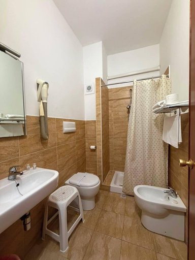 Bathroom, Hotel Eufemia, Palermo
