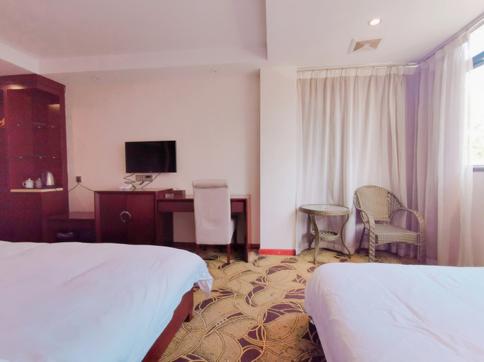 Bedroom, グリーンツリー イン ホテル(南昌駅699文化創意園)(Gemeng Hotel), Nanchang