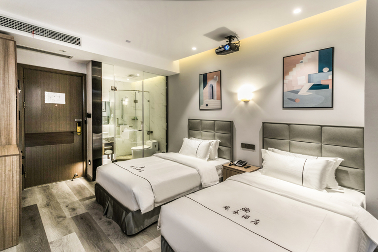 Bedroom, Guanhe Hotel, Suzhou