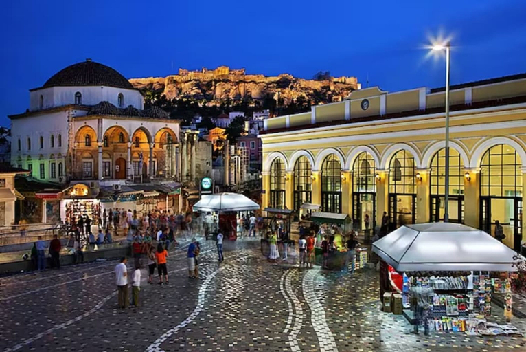 Room 2, Monastiraki 503 Superhost Hub, Attica