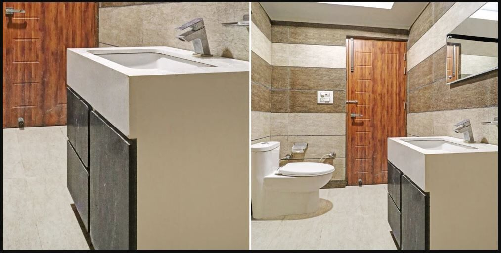 Bathroom, Hotel Grand Signia 9115357741, Sahibzada Ajit Singh Nagar