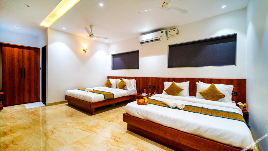 Bedroom 2, SpicyMango Canvasand Resort Near Nagaon Beach, Raigarh
