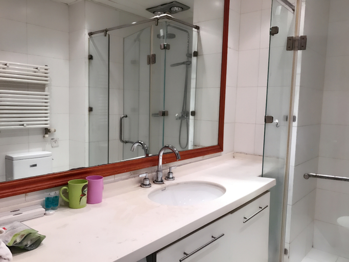 Bathroom, Lanting Apartment, Beijing
