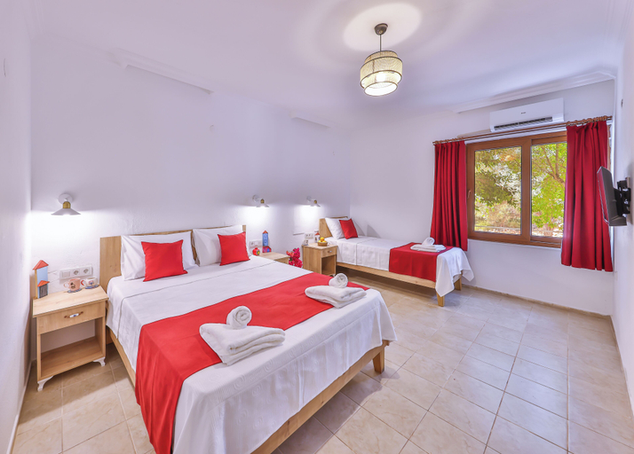 Bedroom 4, Yeşil Vadi Otel, Kaş