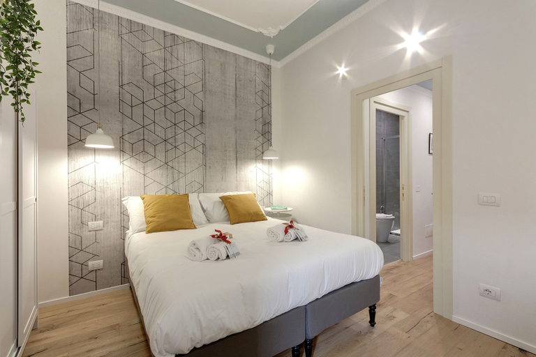 Bedroom 3, Mamo Florence - Ricasoli Apartment, Florence