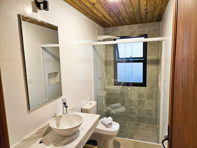 Bathroom 3, Estudios no Capivari by The Lodges, Campo Limpo Paulista