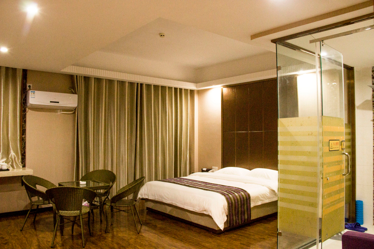 Bedroom 2, Haokelai Business Hotel, Ya'an