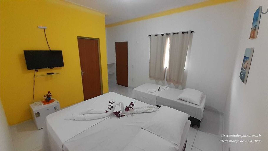 Bedroom, Pousada e Balneário Recanto dos Passaros BRB, Barreirinhas