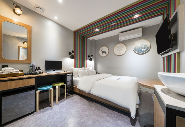 Bedroom 2, Anyang Beomgye Hotel Yeogioetae, Anyang