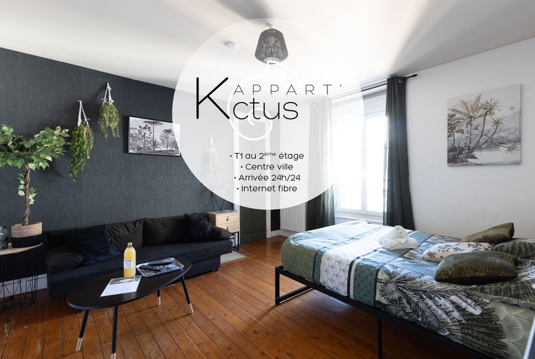 Bedroom 4, L'appart K-ctus, Sarthe