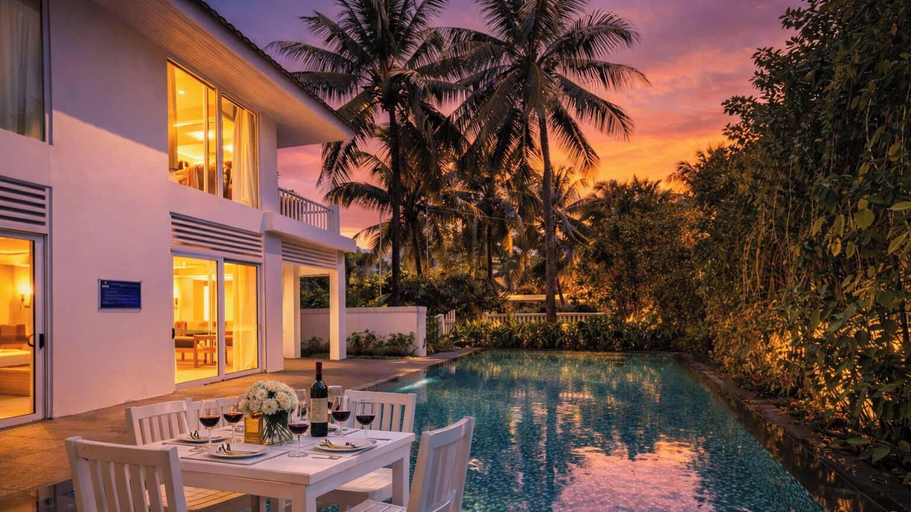 Outdoor dining, Da Nang Premier Villas Retreat by Hanah, Da Nang