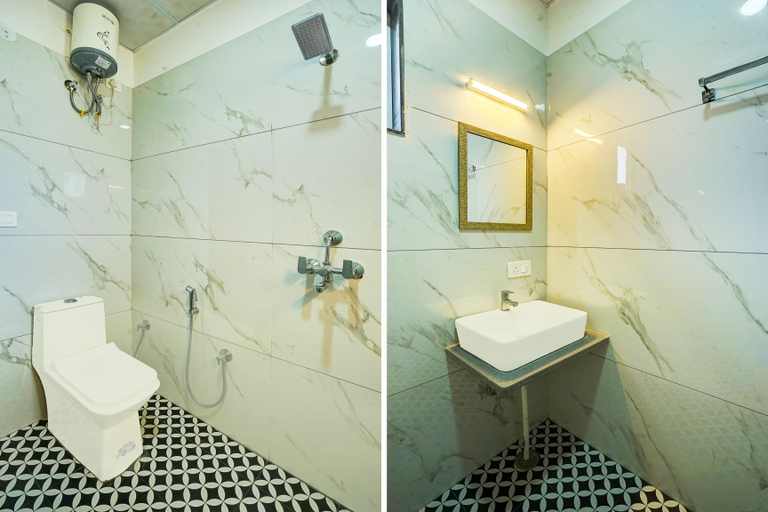Bathroom 3, Hotel Jai Palace & Guest House, Jaipur