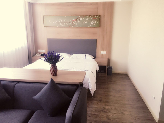 Bedroom, HanTingホテル(滄州海興)(HanTing Hotel (Cangzhou Haixing)), Cangzhou