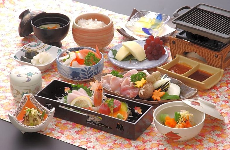 Food & Drinks, Kyukamura Oku-Daisen, Kōfu