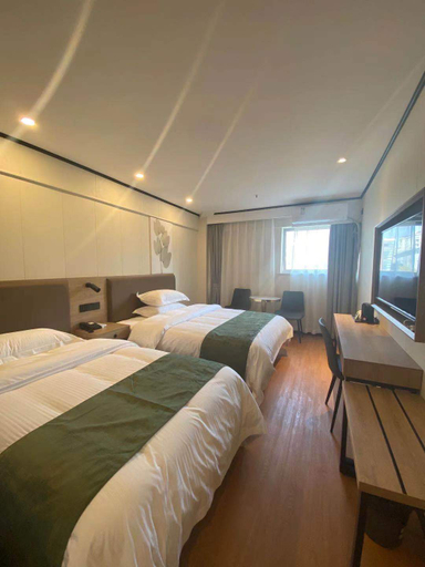 Bedroom 4, Greentree Inn Shanghai Minhang Jindu Road Express , Shanghai