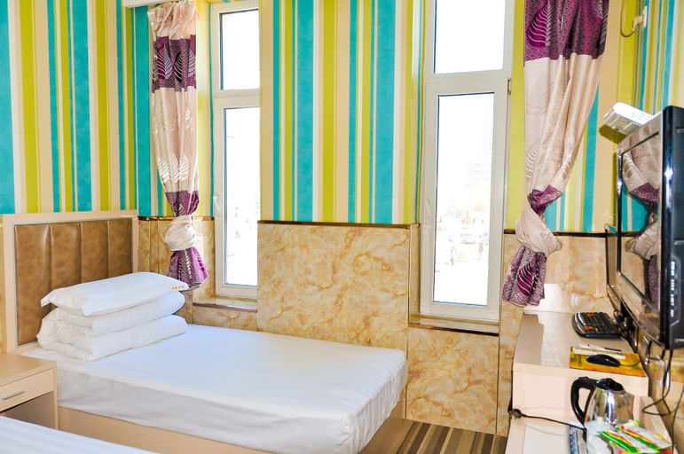 Bedroom 2, Chifeng shangjie hotel long-distance bus station store, Chifeng