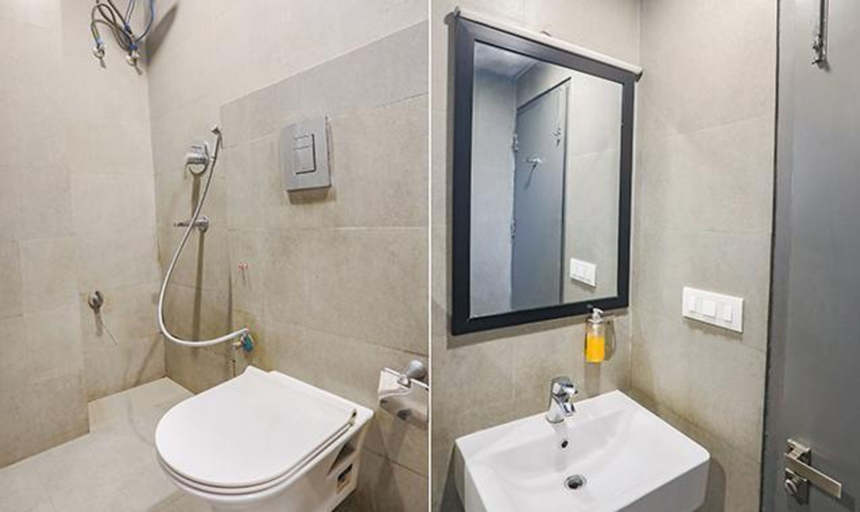 Bathroom 3, FabHotel The Vaishali Dakshini Pitampura, Delhi