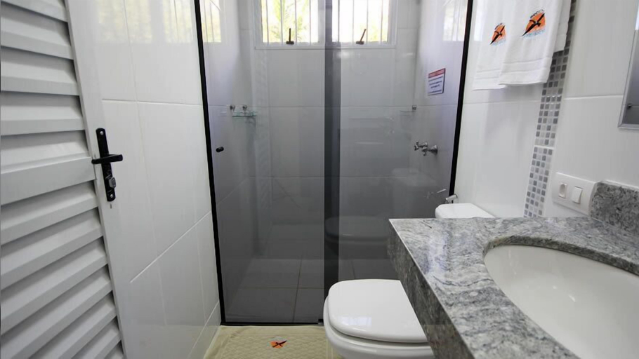 Bathroom 3, Pousada Recanto Solar dos Passaros, Olímpia
