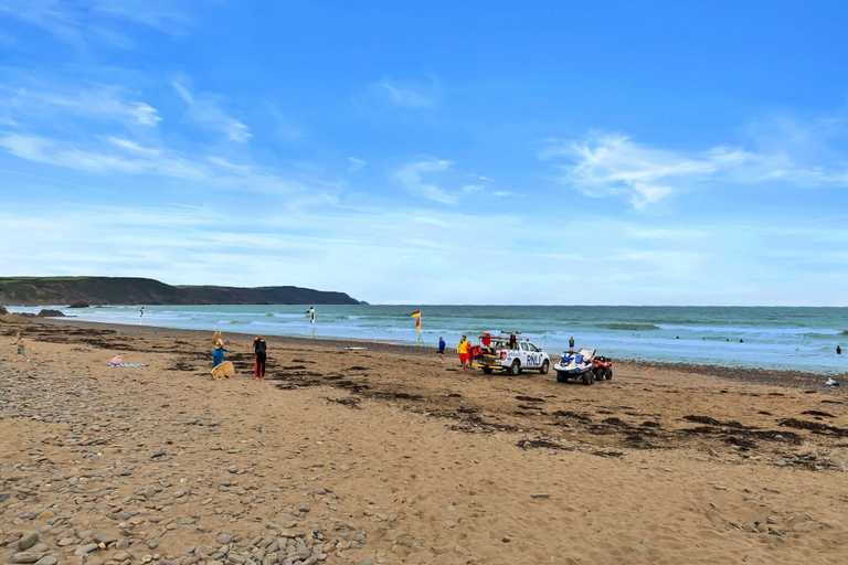 View from property 2, Scenic Haven With Private Pond, Cornwall